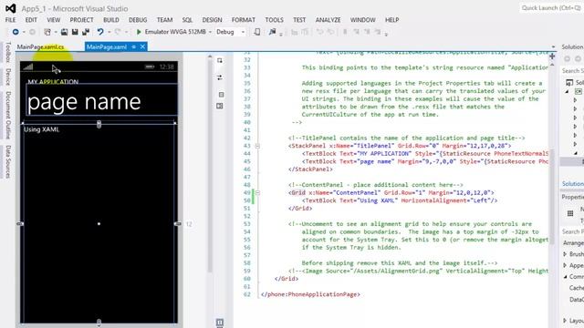 Tutorial for WP8 - Tutorial for WP8 - 05-XAML and Code Behind for Windows Phone 8 App Development смотреть онлайн