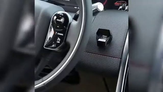 How to Install Lambo Style Car Engine Push Start Stop Cover смотреть онлайн