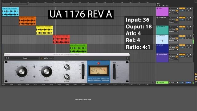 1176 Drum Shootout - WAVES vs UNIVERSAL AUDIO SPARK - NO TALKING смотреть онлайн