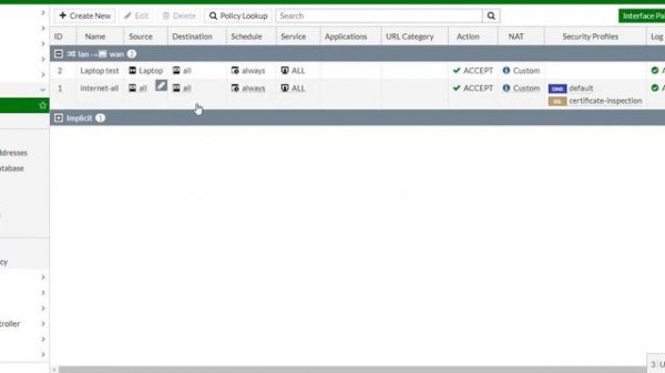 Fortigate Website blocking Profile &Policy Based Enable and Disable Web Filter and app control