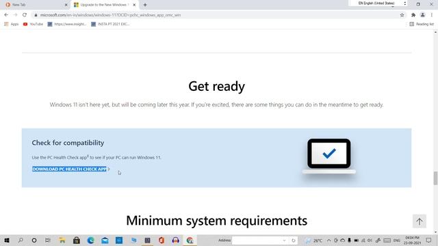 When Window 11 release. How to check compatibility/health check of pc/laptop/computer for windows 1 смотреть онлайн