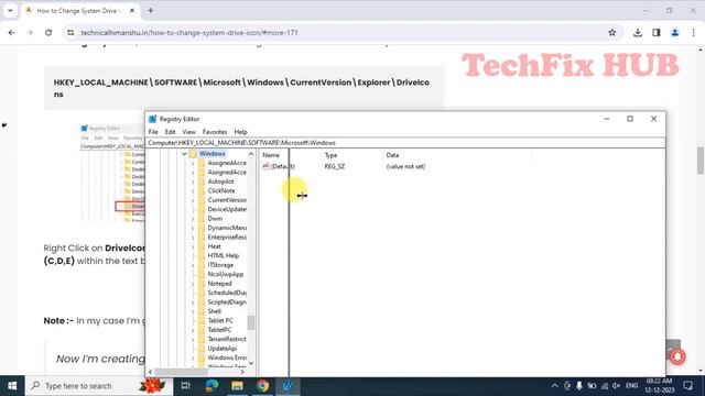 Change Drive Icon in Windows 11 | Custom Drive Icon in windows | TechFix HUB | смотреть онлайн