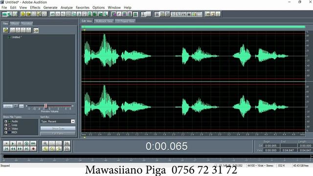 Jinsi ya kutengeneza Jingo yenye Ubunifu kwa urahisi Adobe Audition 1.5 смотреть онлайн