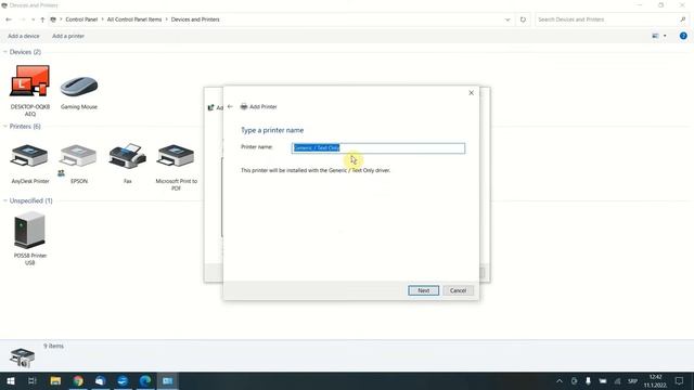 Instalacija štampača смотреть онлайн