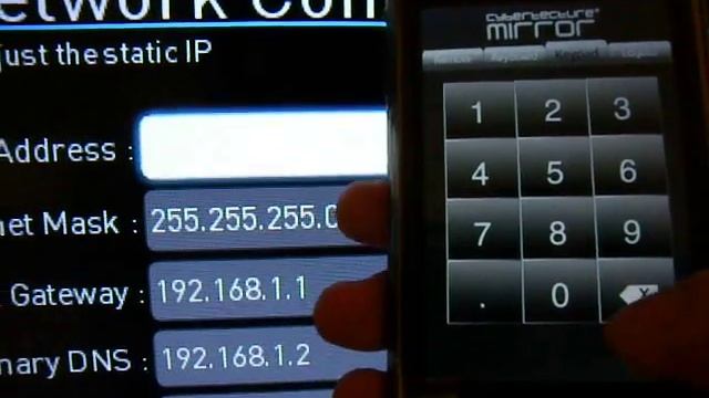 Cybermirror - iPhone/iPod Remote Control Demo смотреть онлайн