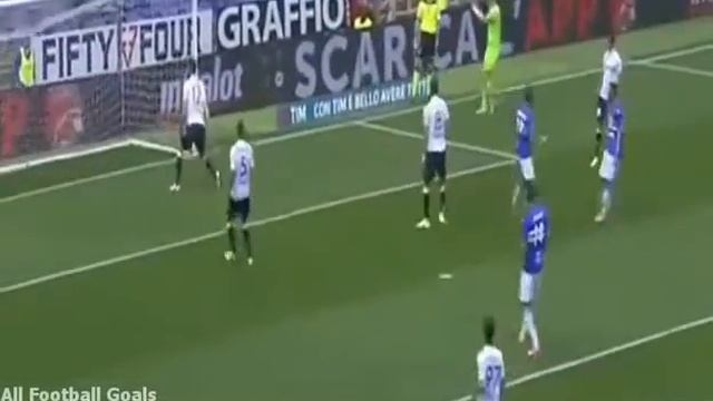 Sampdoria vs Chievo all goal Quagliarella,Inglese 1.1 смотреть онлайн