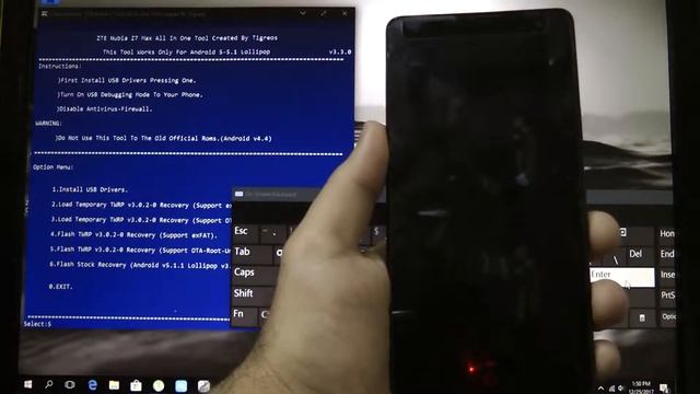 Install TWRP Recovery On Nubia z7 Max ( Global Version : NX505J_ENCommon_V2.02 ) смотреть онлайн