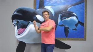 Диана и Рома посещают 3D музей художественного искусства