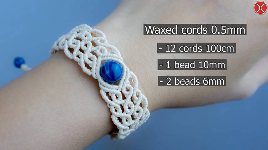 Macrame Tutorial ｜ DIY Wavy Macrame Bracelets ｜ Hướng Dẫn Làm Vòng Tay