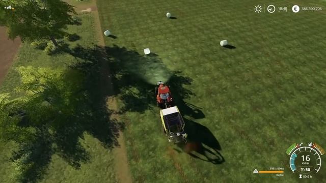 Fs19 # 3 enrubannage et semis de mais map oberkrecbah смотреть онлайн