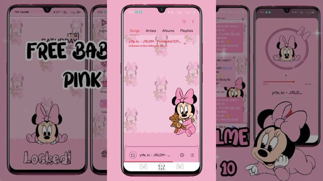FREE MINNIE MOUSE THEME (OPPO&REALM) ANDROID 10. смотреть онлайн