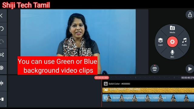 How to change video background in mobile using kinemaster tamil / Shiji Tech Tamil / Video editing смотреть онлайн