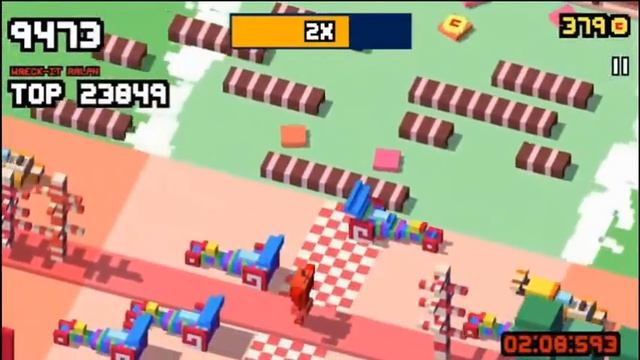 Disney Crossy Road Game - Wreck It Ralph Level - Jubileena Gameplay Hidden Character смотреть онлайн
