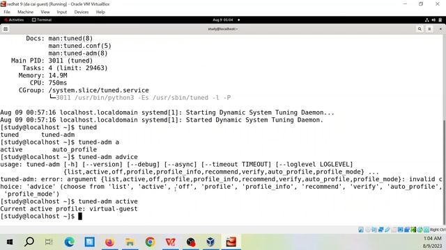 Redhat Linux 9 Lab: Exercise 10-4 Using tuned смотреть онлайн