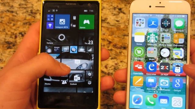 IPhone 6 vs Nokia Lumia 1020 / ios 8 vs windows phone 8.1 смотреть онлайн
