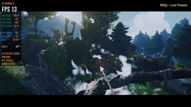 GTX 750 Ti + i5 3470: BLACKTAIL - DX 11 at 30 fps смотреть онлайн