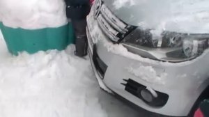 Отогрев багажника