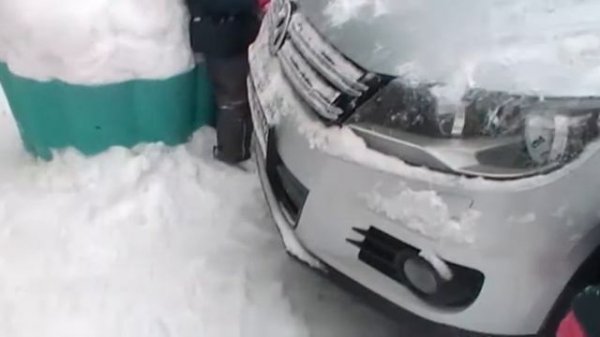 Отогрев багажника