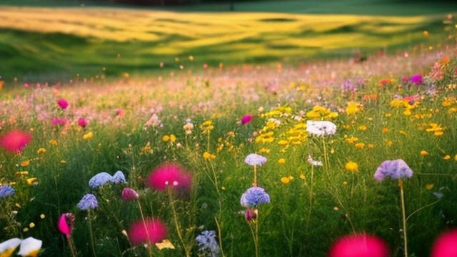 Луг Пение птиц Расслабляющие звуки природы смотреть онлайн