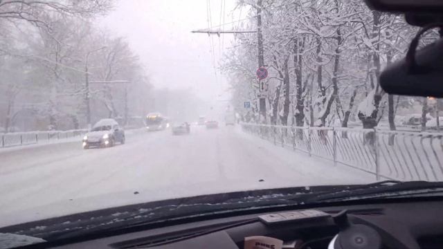 #Многа снега. #Симферополь 13.02.2021. смотреть онлайн