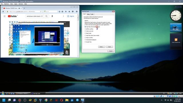 Windows vista BSOD смотреть онлайн