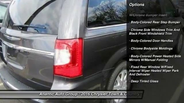 2016 Chrysler Town & Country Touring Egg Harbor Township NJ 08234 смотреть онлайн