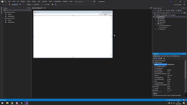 C# | How To Make A Simple Web Browser 2021 UPDATED | смотреть онлайн