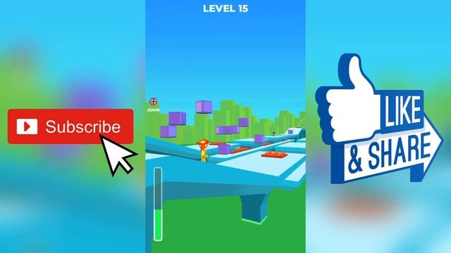 Kung Run Gameplay || Level 1-30 || iOS/Android смотреть онлайн