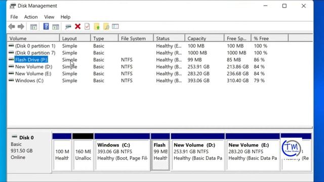 How to Delete Disk Partition Using Disk Management Windows 11 смотреть онлайн