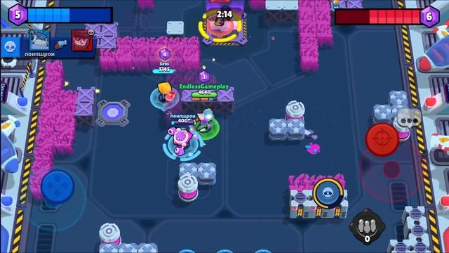 Brawl Stars - Gameplay Walkthrough Part 943 - Iris Tara - Gem Grab (iOS, Android) смотреть онлайн