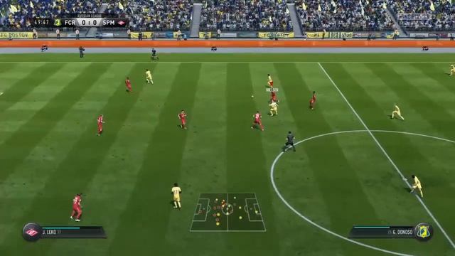 Ростов - Спартак 21 тур Чемпионата России по футболу Премьер лига 2020-2021 FIFA 18 PS4