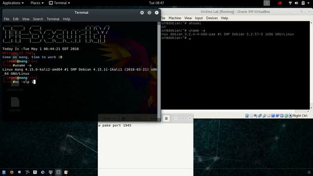 Netcat Shell Reverse Local Network смотреть онлайн