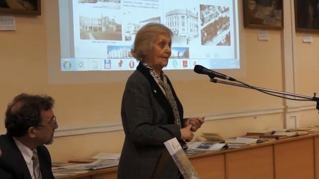 Выступление Ксении Александровны Седойкиной на презентации книги А.И. Лысенко "Гимн строителю" смотреть онлайн