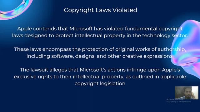Apple sues Microsoft for copyright infringement смотреть онлайн