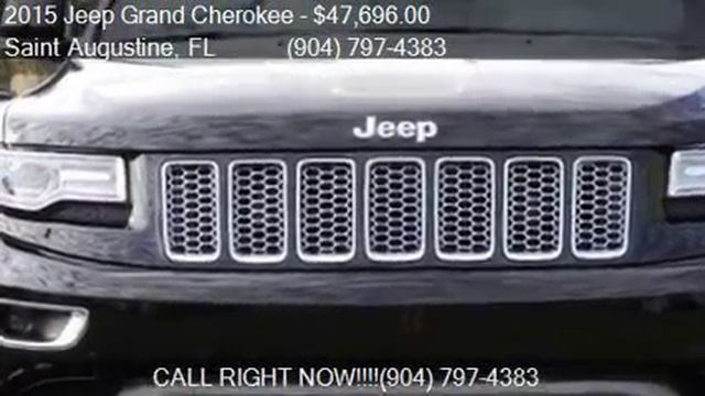 2015 Jeep Grand Cherokee Summit 4x2 4dr SUV for sale in Sain смотреть онлайн