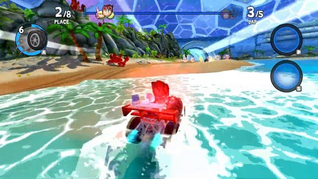 Permanent Police Chase With Ten Abilities Power (Fan Request)| Beach Buggy Racing 2 IA смотреть онлайн