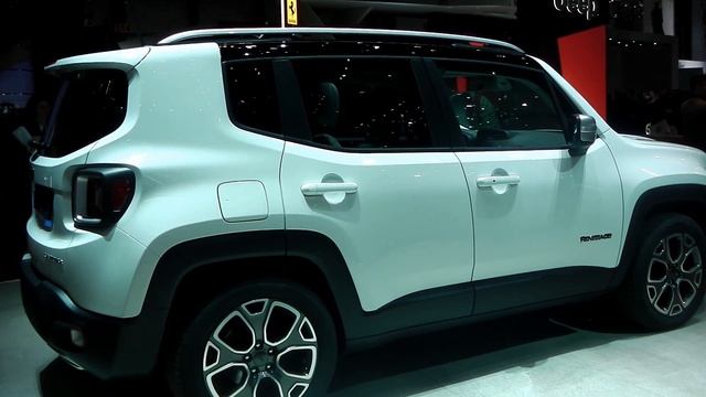 2015 Jeep Renegade at Geneva Motor Show 2014 | AutoMotoTV смотреть онлайн