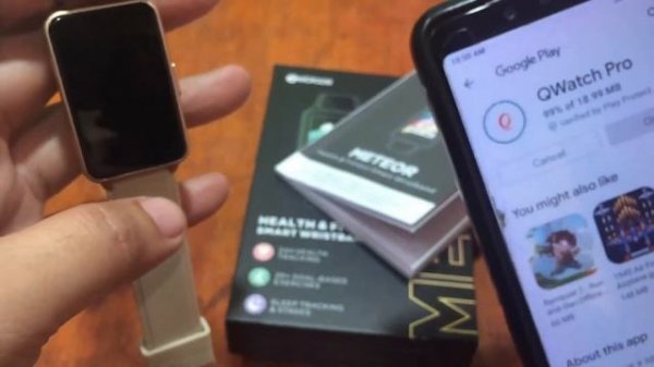 How to Pair QWatch Pro Support App in Android Smartphone