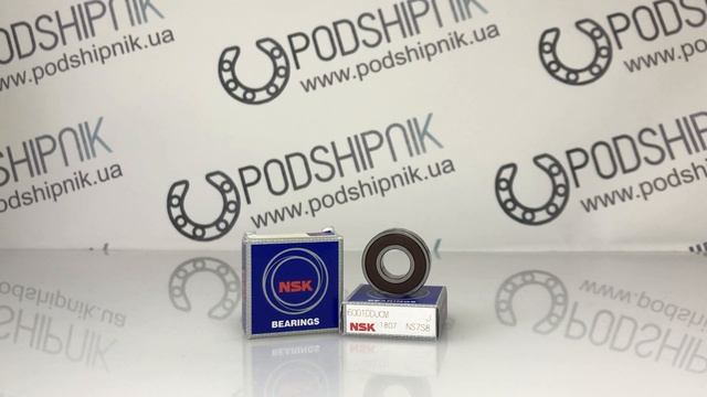 Підшипник навантажувача 6001 DDU CM NSK, розміри 12-28-8 смотреть онлайн