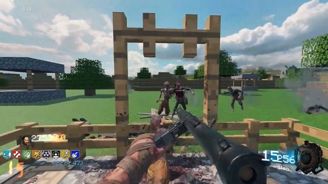 Minecraft Zombies One Window Challenge смотреть онлайн