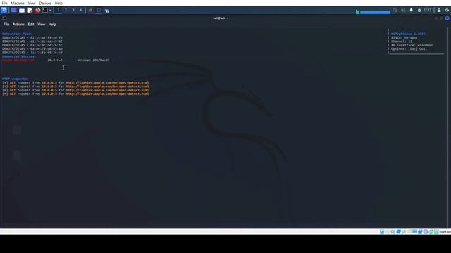 Lab 8 - Deauth using Sparrow-Wifi and MITM using Wifiphisher and Airgeddon смотреть онлайн