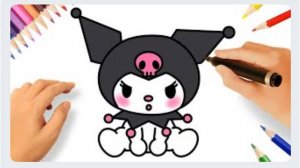 КАК ЛЕГКО НАРИСОВАТЬ КУРОМИ 🖤🎀