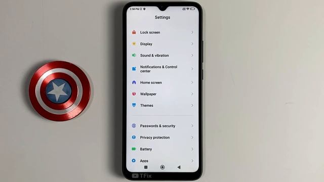 Change the lock screen clock style on Poco C40 Android 11 смотреть онлайн