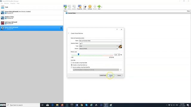 Creating a Kali Linux Live (Forensic Mode) VM Using VirtualBox смотреть онлайн