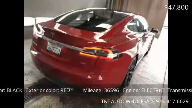 2015 RED Tesla Model S 85D - Pleasanton , CA 94566 - Used Cars смотреть онлайн