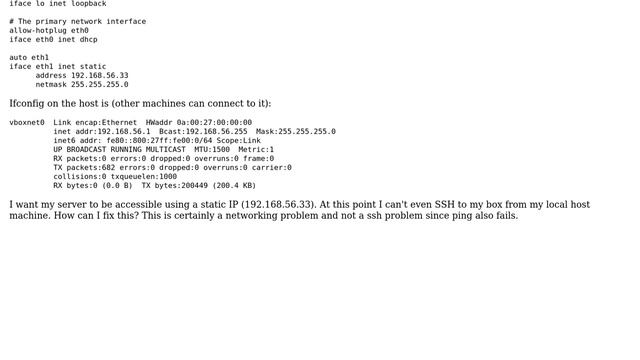 Debian Virtualbox cannot SSH and ping (2 Solutions!!) смотреть онлайн
