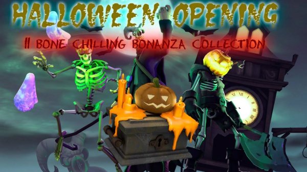 Открытие 11 Новых Кейсов Halloween bone chilling bonanza collection Case 2023