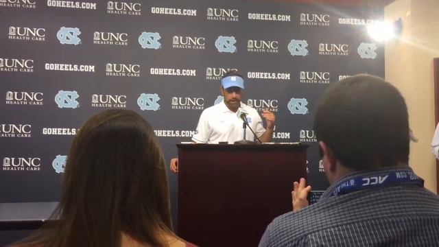 Larry Fedora press conference - JMU смотреть онлайн