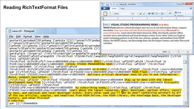 08B RichTextBoxes and RTF Files смотреть онлайн