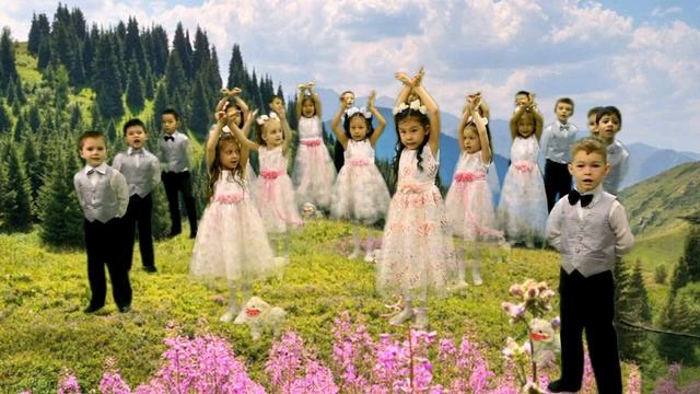 №151 детский сад. г Алматы. попурри смотреть онлайн